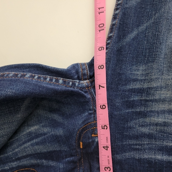 Miss Me Nicole Mid Rise Skinny Raw Hem Ankle Jeans Dark 49 - Picture 11 of 12